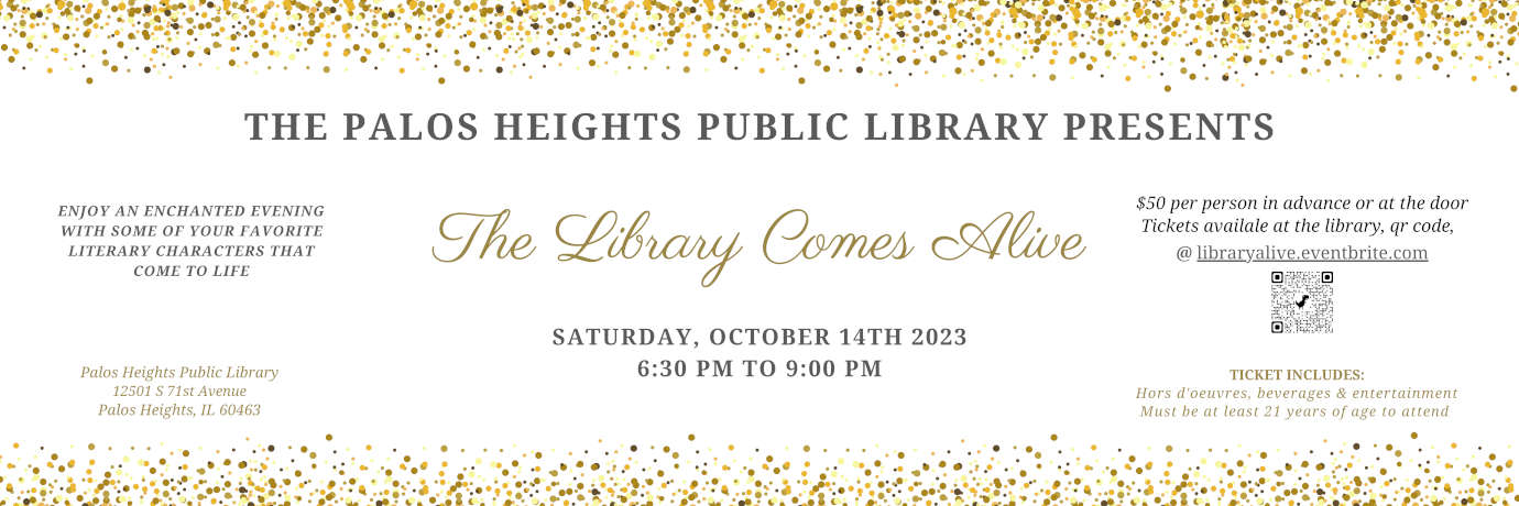 Library Fundraiser - Fall 2023